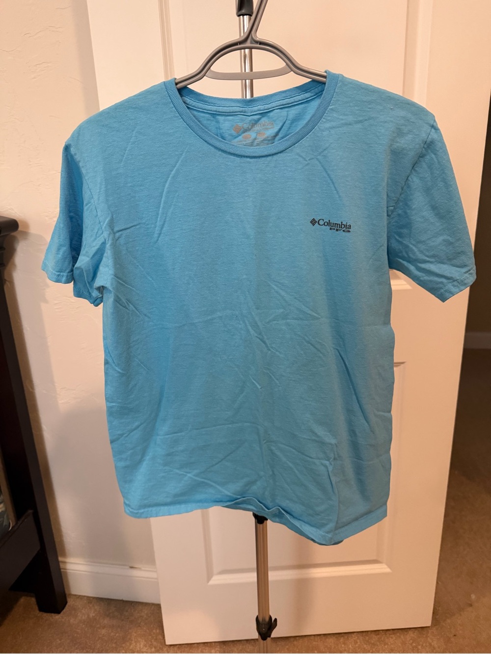 Columbia Kid’s Short Sleeve Tee in Turquoise Blue